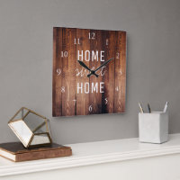 Modern rustic dark barn wood Home sweet home