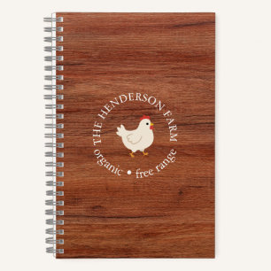 Modern Rustic Farmhouse Business Notebook