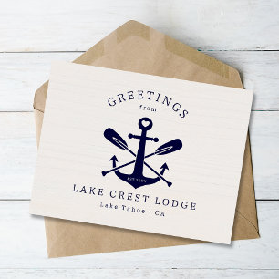 Modern Rustic Lake House Vacation Rental Airbnb Postcard