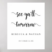 Modern Rustic, See you all tomorrow