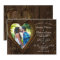 Modern Rustic Tree Heart Photo Wedding