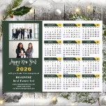 Modern Sage Green 2024 Calendar Business 2 Photo Holiday Card<br><div class="desc">2024 Calendar Modern Sage Green Business 2 Photo New Year Holiday Card. All the texts are pre-arranged for you to personalise easily and quickly with your own details. Wish you all a Happy Holidays and an Amazing New Year! For many other card designs, please visit (Holiday Cards) https://www.zazzle.com/collections/119095696689680604 (Holiday Postcards)...</div>