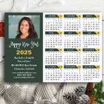 Modern Sage Green 2024 Calendar Business Photo Holiday Card<br><div class="desc">2024 Calendar Modern Sage Green Business 2 Photo New Year Holiday Card. All the texts are pre-arranged for you to personalise easily and quickly with your own details. Wish you all a Happy Holidays and an Amazing New Year! For many other card designs, please visit (Holiday Cards) https://www.zazzle.com/collections/119095696689680604 (Holiday Postcards)...</div>