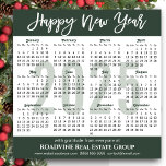 Modern Sage Green Business 2025 Calendar Simple Holiday Card<br><div class="desc">Business 2025 Calendar Modern Script Sage Green Minimalist New Year Holiday Card. All the texts are pre-arranged for you to personalise easily and quickly with your own details. Wish you all a Happy Holidays and an Amazing New Year! For many other card designs, please visit : (Holiday Cards) https://www.zazzle.com/collections/119095696689680604 (Holiday...</div>