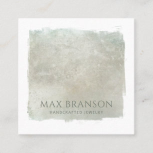 Modern Sage Green Earring Display Card