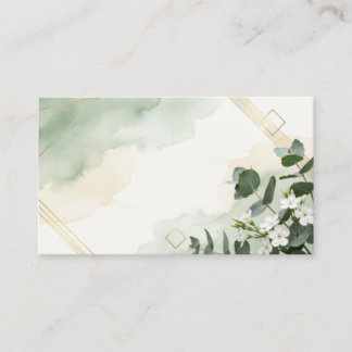 Modern Sage Green Wedding Invitation | Minimalist