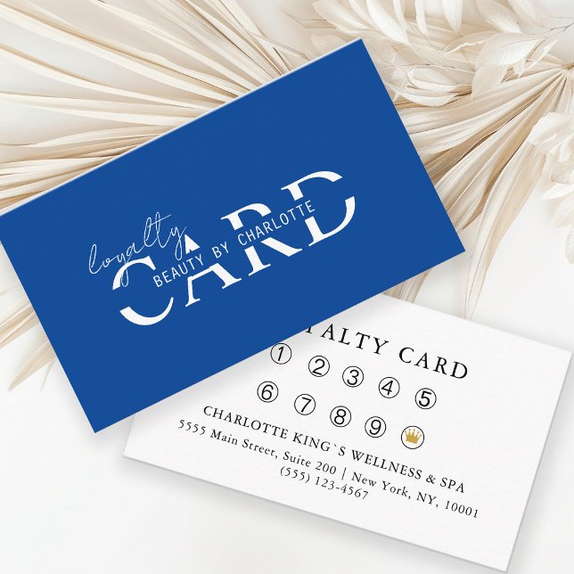 Modern, Salon,  10 - Loyalty Card (Creator Uploaded)