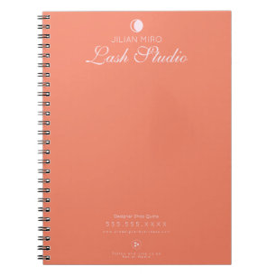 Modern Salon Beauty Eyelash Studio    Notebook