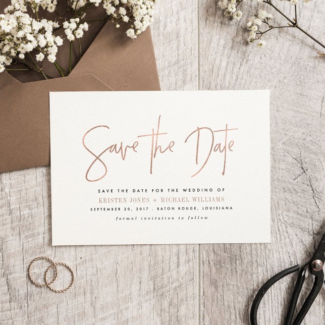 Modern Save the Date Announcements (Creator Uploaded)