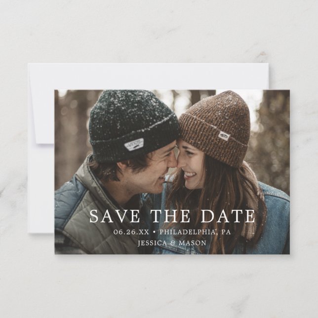 Modern Save the Date Card - Save The Dates (Front)