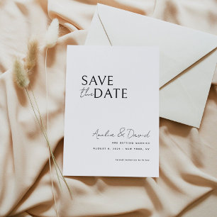 Modern Save the Date Card Template 