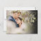 Modern Save the Date Elegant Gold Script Photo