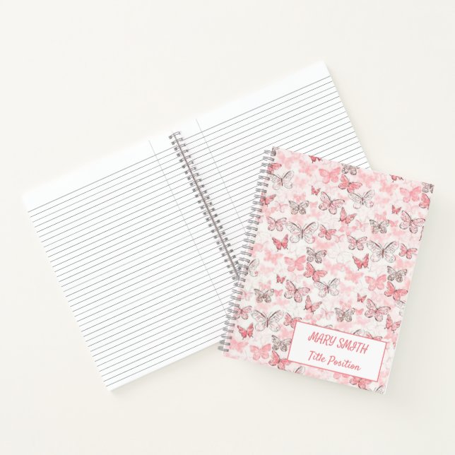Modern School Floral Notebook (Inside)