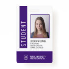 Modern School University Student ID Badge