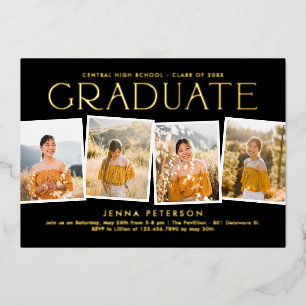 Modern Scrapbook Graduation Party