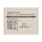 Modern Script Beige & Grey Wedding RSVP