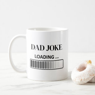 Modern Script Clean Dad Coffee Mug 