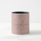 Modern Script Dusty Pink Handwritten Girly
