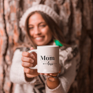 Modern Script For Mum With Love Mug