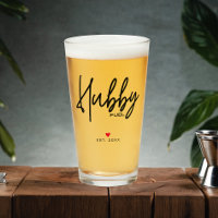 Modern Script Husband Custom Established Date