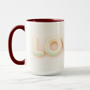 Modern Script Lovely Aesthetic Mug