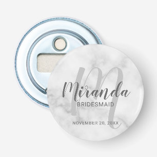 Modern Script Personalised Bridesmaid Bottle Opener