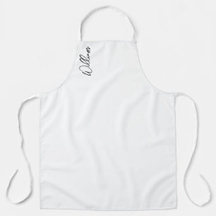 Modern Script Personalised Name Apron