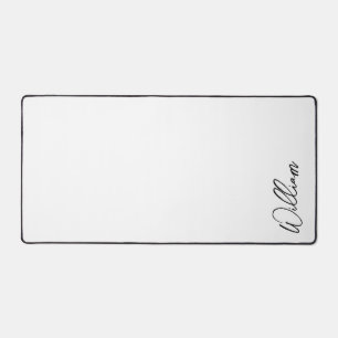 Modern Script Personalised Name Desk Mat