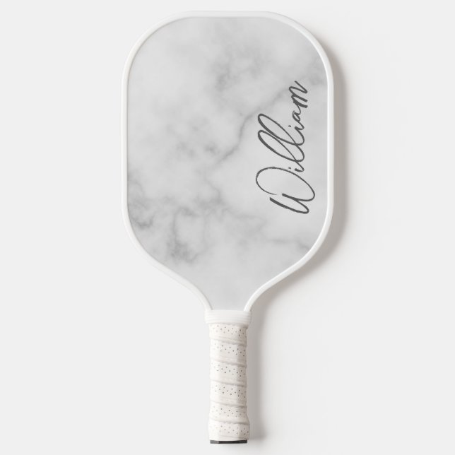Modern Script Personalised Name Pickleball Paddle (Front)