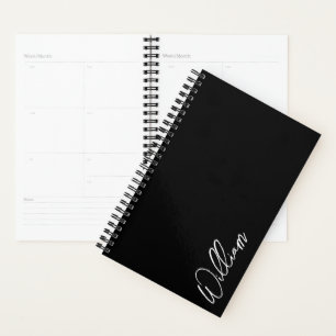 Modern Script Personalised Name Planner