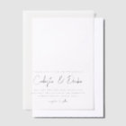 Modern Script Photo Overlay Wedding
