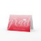 Modern Script Red Graduation Congratulations