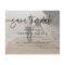 Modern Script Save The Date | Budget  Flyer