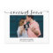 Modern script simple typography photo pregnancy