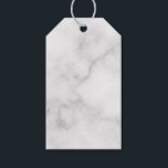 Modern Script Wedding Advice & Wishes White Marble Gift Tags<br><div class="desc">Add a personal touch to your wedding with a classy elegant white marble wedding advice and wishes tag card.

Perfect for wedding,  baby shower,  birthday party,  bridal shower,  bachelorette party and any special occasions.</div>
