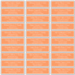 Modern Script Wedding Guest Names Address<br><div class="desc">Composed of simple serif and modern cursive script typography. These elements are simple,  elegant,  and modern. This has 30 stickers. 
 
 This is designed by White Paper Birch Co. exclusive for Zazzle.
 
 Available here:
 http://www.zazzle.com/store/whitepaperbirch</div>