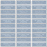 Modern Script Wedding Guest Names Address<br><div class="desc">Composed of simple serif and modern cursive script typography. These elements are simple,  elegant,  and modern. This has 30 stickers. 
 
 This is designed by White Paper Birch Co. exclusive for Zazzle.
 
 Available here:
 http://www.zazzle.com/store/whitepaperbirch</div>