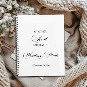 Modern Script Wedding Planner