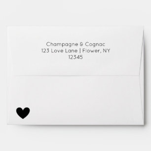 Modern Script Wedding Shower Envelope