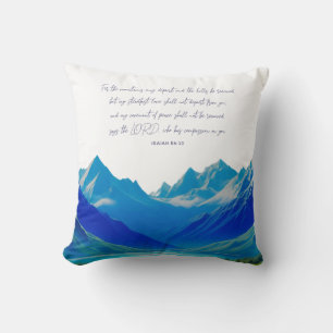Modern Scripture Isaiah 54 Cushion