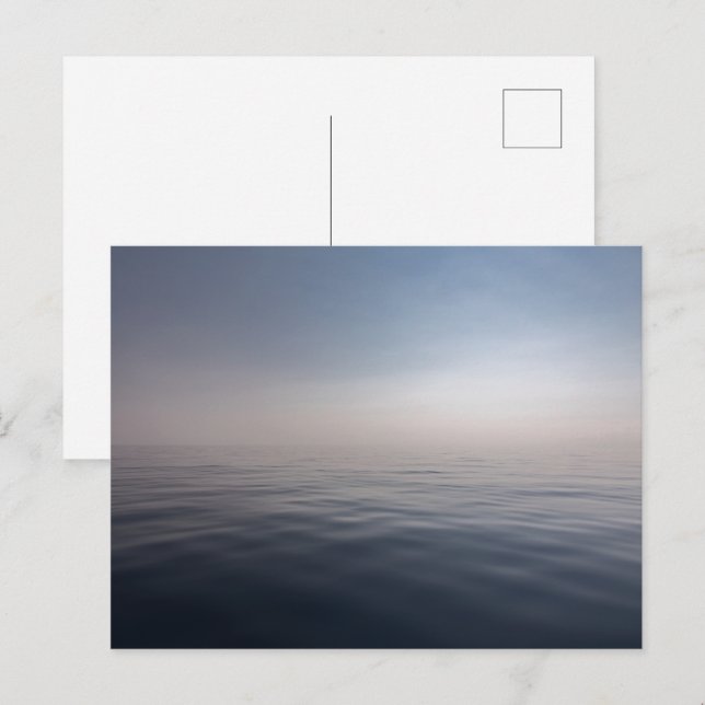 Modern Sea View Flat Postcard (Front/Back)