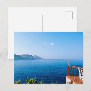 Modern Sea View Flat Postcard