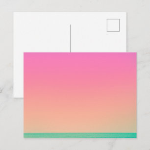 Modern Sea View Flat Postcard
