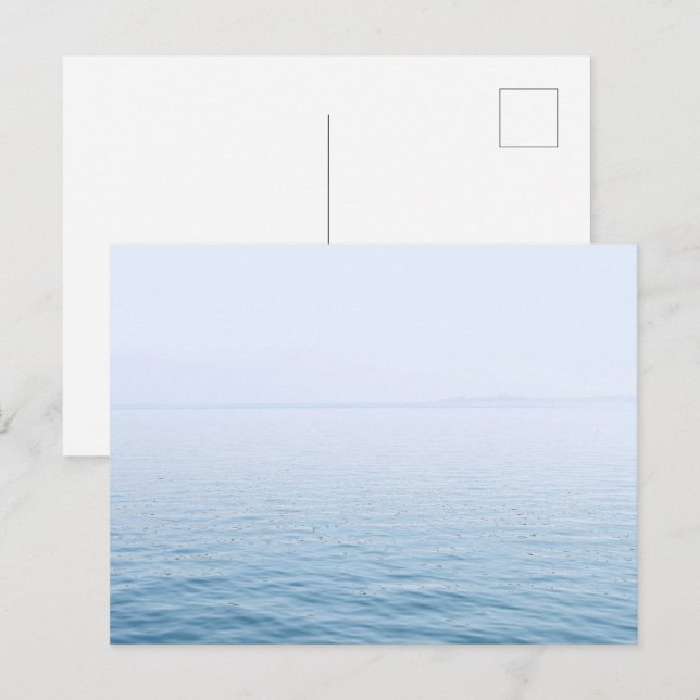 Modern Sea View Flat Postcard (Front/Back)
