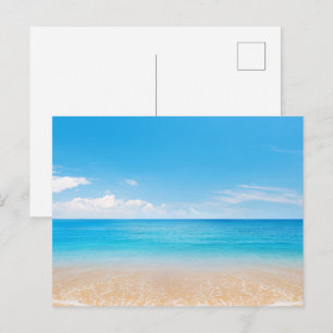 Modern Sea View Flat Postcard