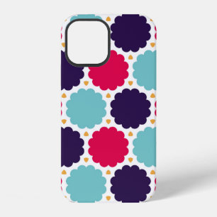 modern seamless colourful geometry cloud pattern, iPhone 12 case
