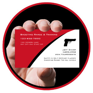 Modern Self Defence Business Cards