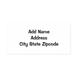 Modern Self Inking Rubber Stamp