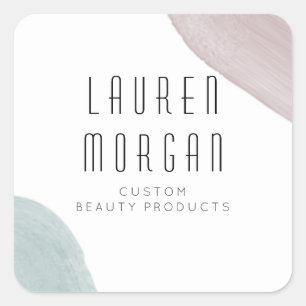 Modern Serenity Monogram Sticker
