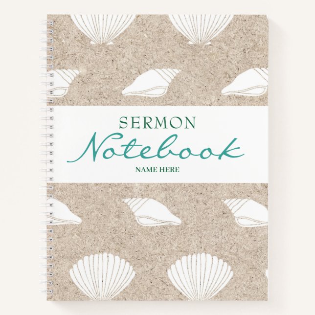 Modern Sermon Notebook (Front)